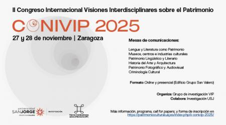 II Congreso Internacional Visiones Interdisciplinares sobre el Patrimonio (CONIVIP)1337201342