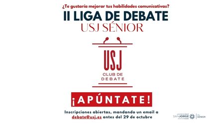 II Liga de Debate USJ Sénior1102349866