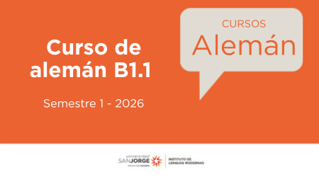 Curso de alemán B1.1 (semestre 1 - 2026)975200062