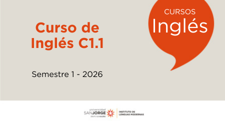 Curso de inglés C1.1 (semestre 1 - 2026)579627970