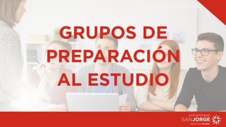 GRUPOS DE PREPARACIÓN AL ESTUDIO (1º SEMESTRE; Curso 2026-2027)214178527