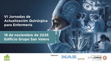 VI JORNADA SOBRE ACTUALIZACIÓN QUIRÚRGICA PARA ENFERMERÍA2636309